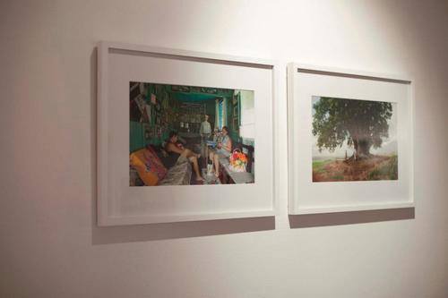 Exhibition prints. Group show Me my Self and I Azenberger Gallery, Viena. O Destino De Um Coração.