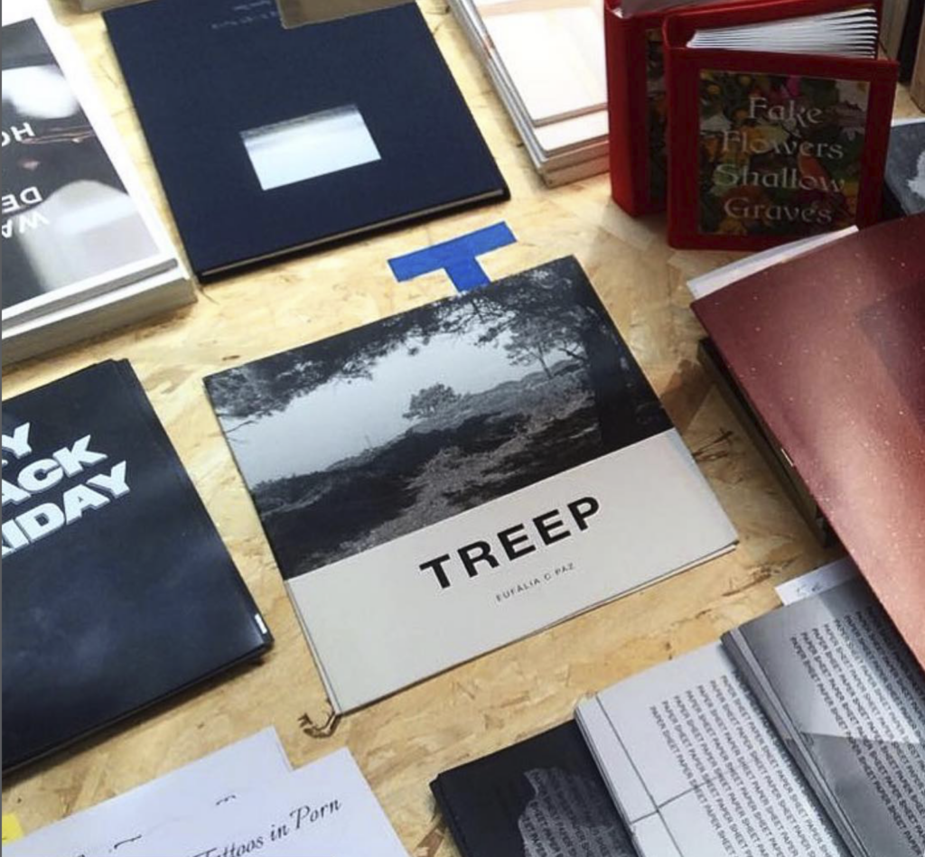 Cover zine Treep, photography fair, Madrid, Eufalia